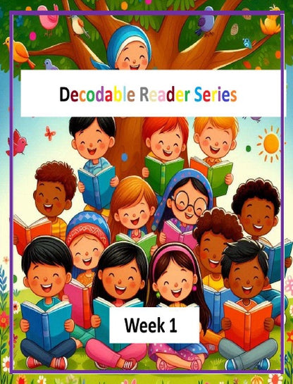 Digital Weekly Decodable Reader Series Week 1
