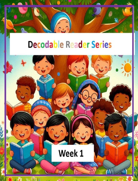 Digital Weekly Decodable Reader Series Week 1