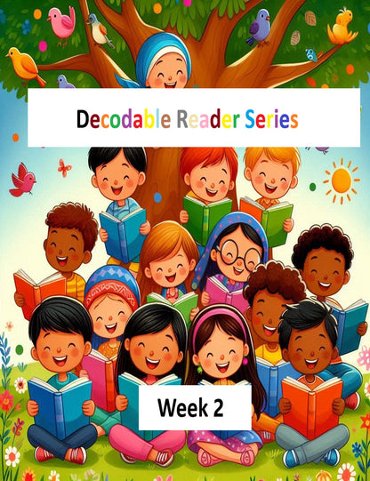 Digital Weekly Decodable Reader Series Week 2 & 3