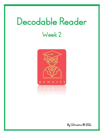 Digital Weekly Decodable Reader Series Week 2 & 3