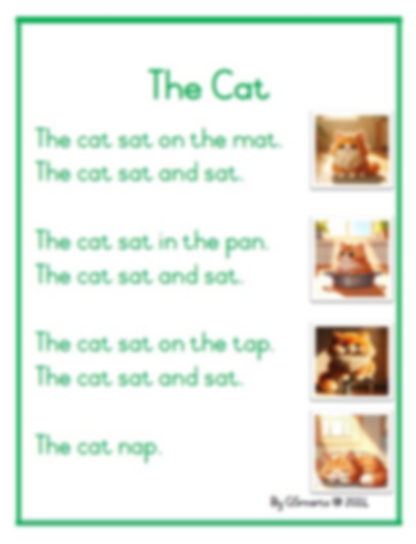 Digital Weekly Decodable Reader Series Week 2 & 3
