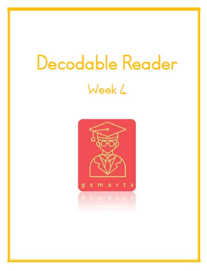 Digital Weekly Decodable Reader Series Week 4