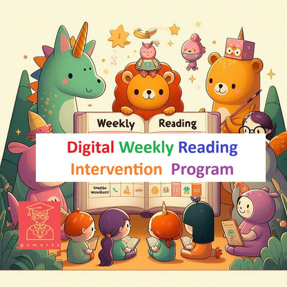 Digital Weekly Reading Intervention Program Week 1 - 9