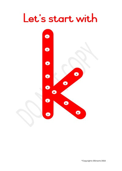 Digital Word Wall: Let's Start with "k"