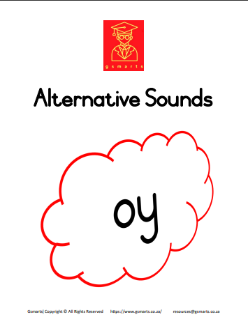 Digital Alternative Sounds 'oy'(2 pages)