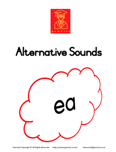 Digital Alternative Sounds 'ea'(2 pages)